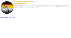 Desktop Screenshot of mentalwasteland.net