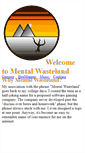 Mobile Screenshot of mentalwasteland.net